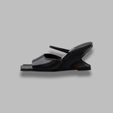 egle black sandals MI-5668- BK MIISTA 