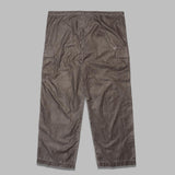 way trouser brown wash out nylon