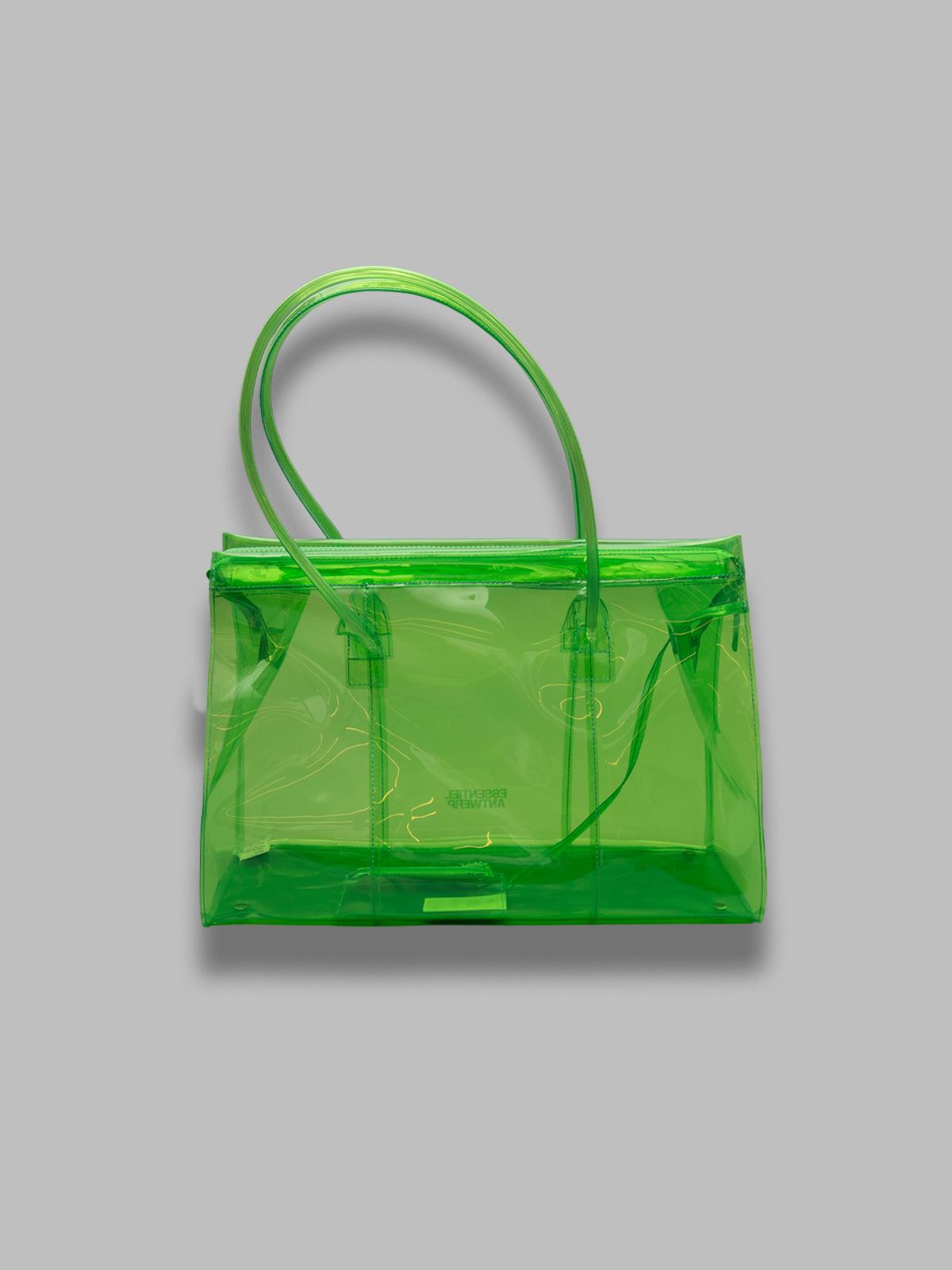 jano transparent shopper bag JANO- BO38 ESSENTIEL ANTWERP 