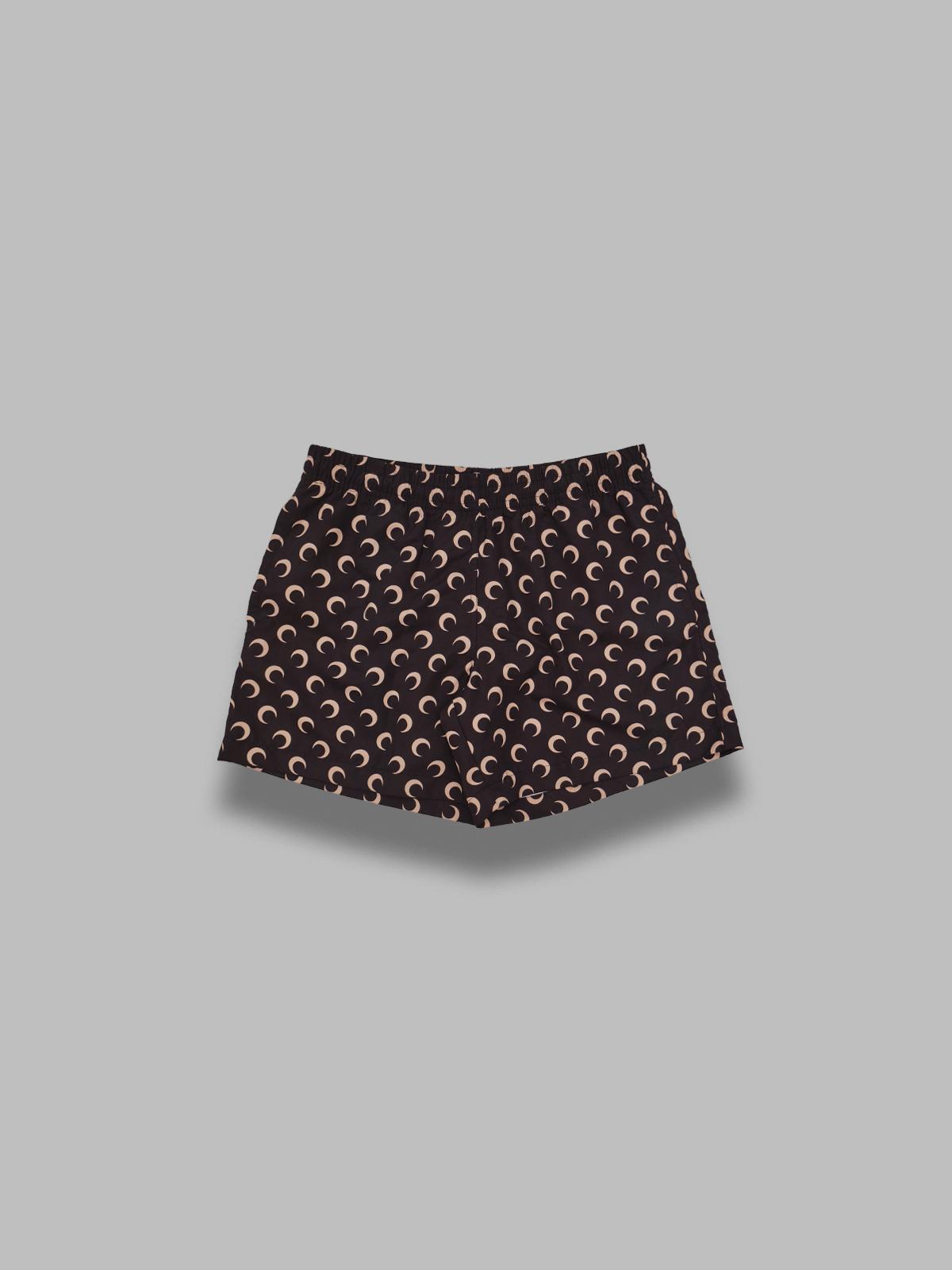 moon printed short MSW002ACWOV0088- IT99 MARINE SERRE 