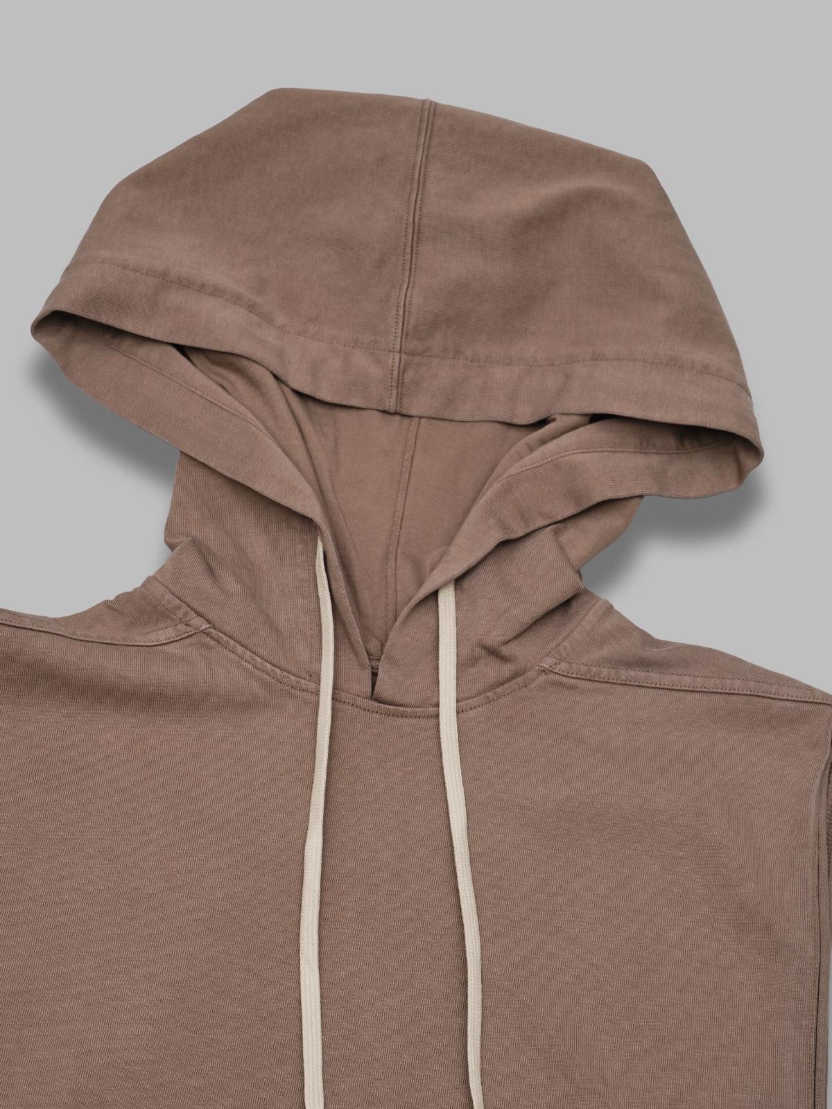 hooded tunic DU01F4165-RIGP- 34 RICK OWENS DRKSHDW 