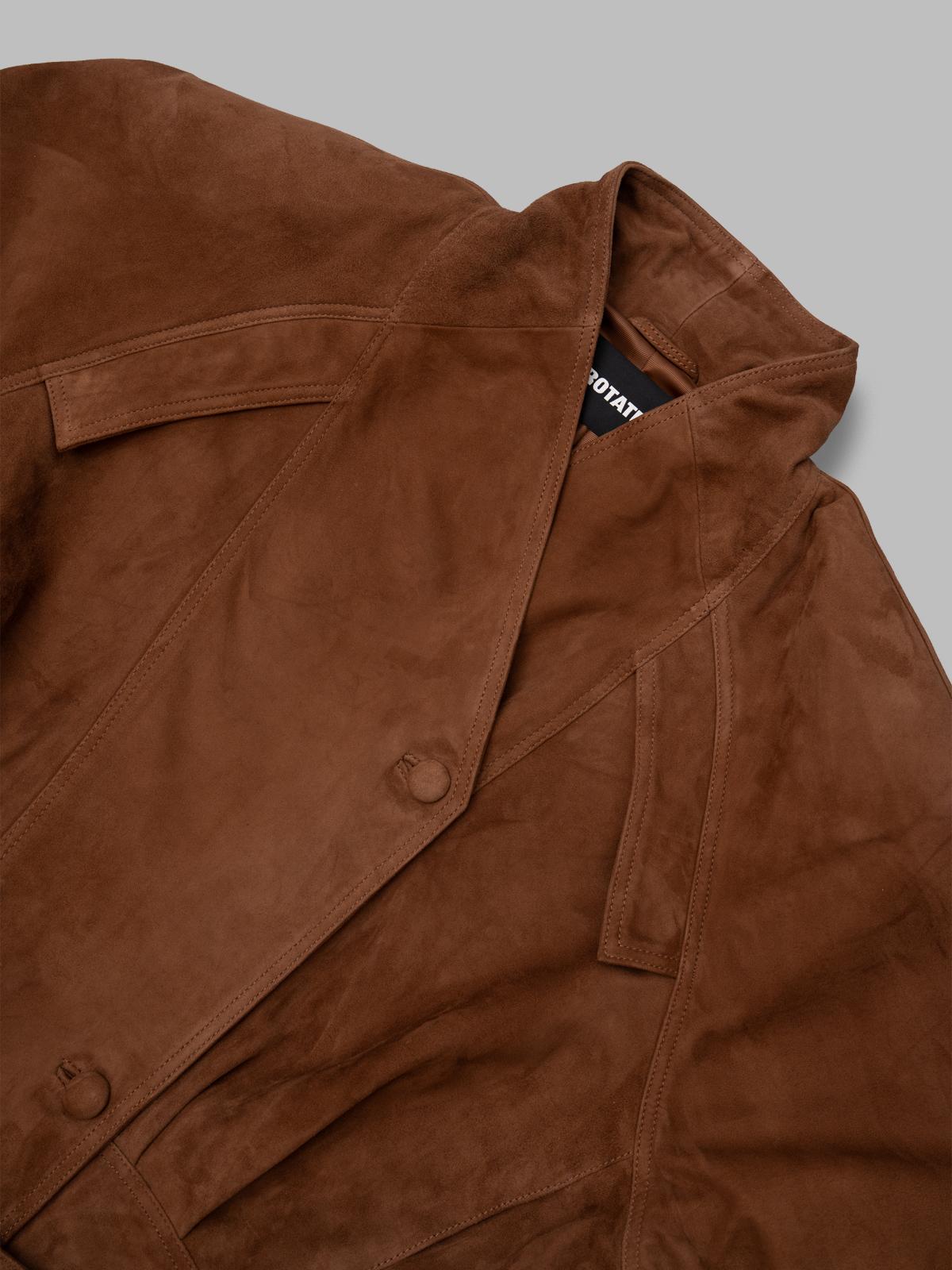 suede bomber jacket 115714249-BCR2200- 249 ROTATE 