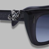 the great frog love and death cat eye sunglasses GFSN-008-51- 03 CUTLER AND GROSS 