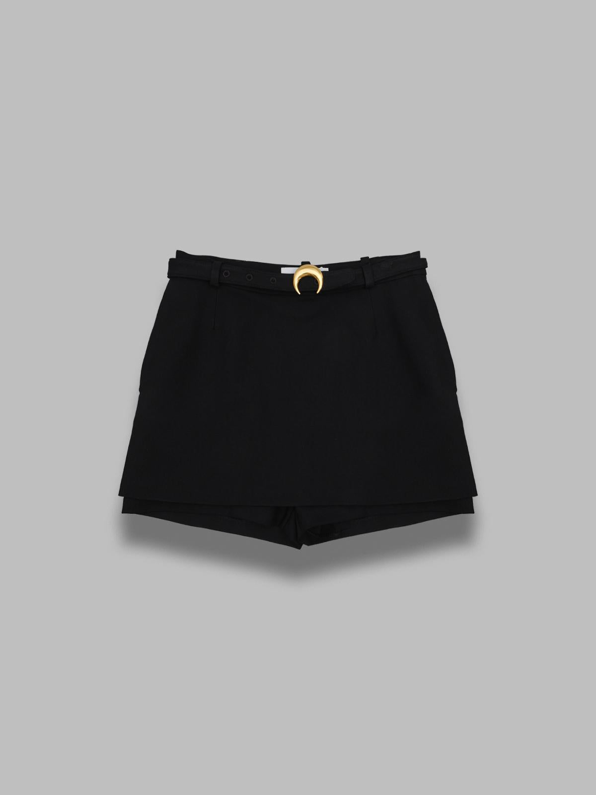 tailoring mini shorts WSK131ACWOV0091- BK99 MARINE SERRE 