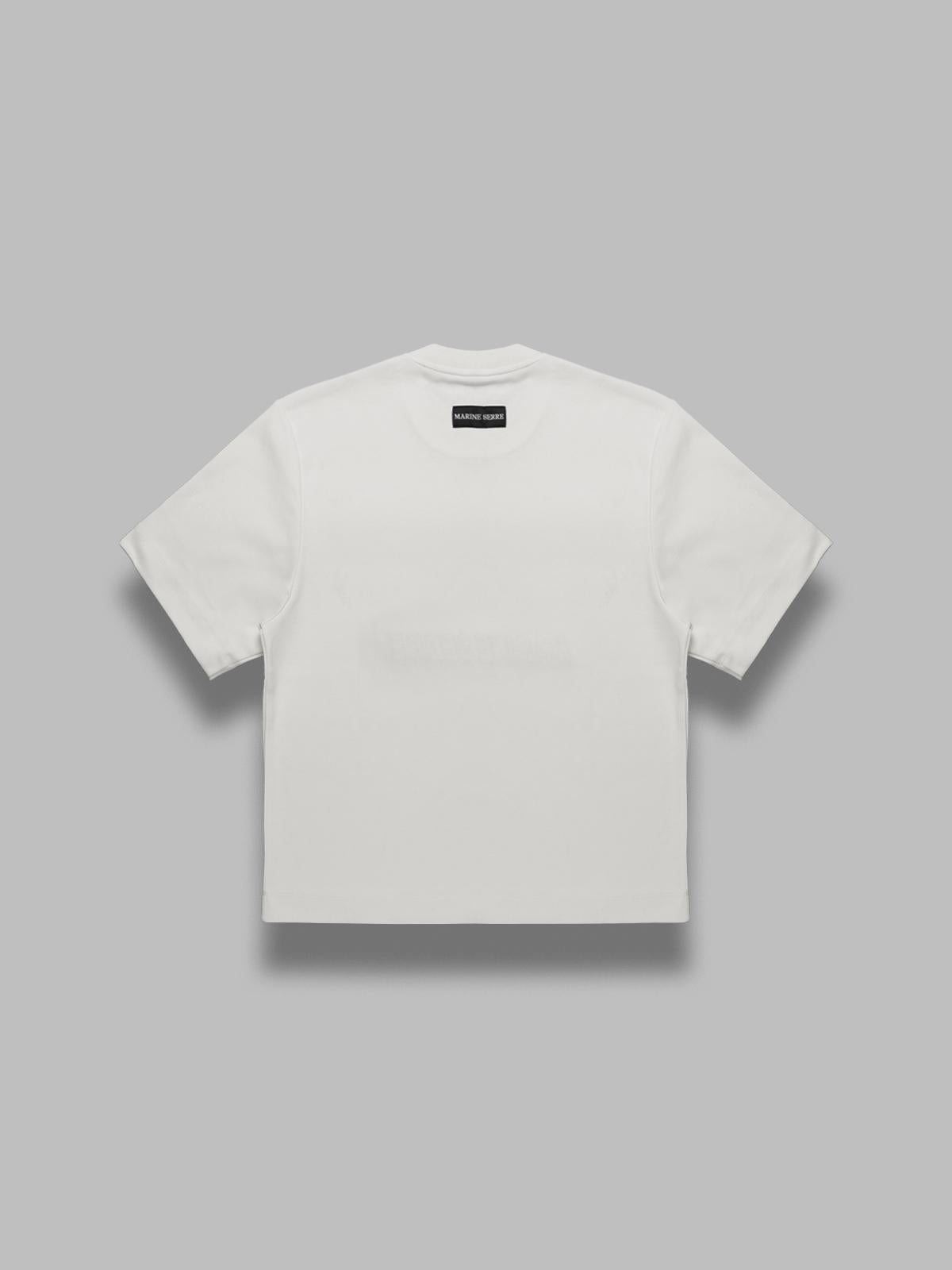 ms sports jersey relaxed t-shirt UTT001ACJER0072- BG80 MARINE SERRE 