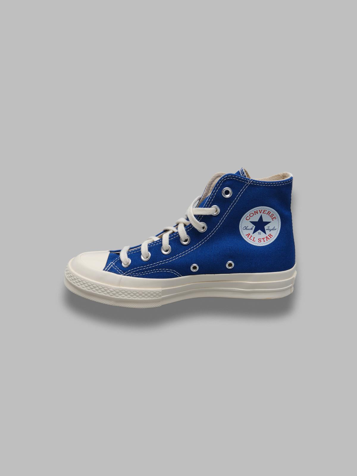 Converse Chuck Taylor All Star 70 High in Blue Royal<BR/> A08794C- BL COMME DES GARÇONS PLAY 