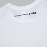  FQ-T040-S26- WHT COMME DES GARÇONS SHIRT 