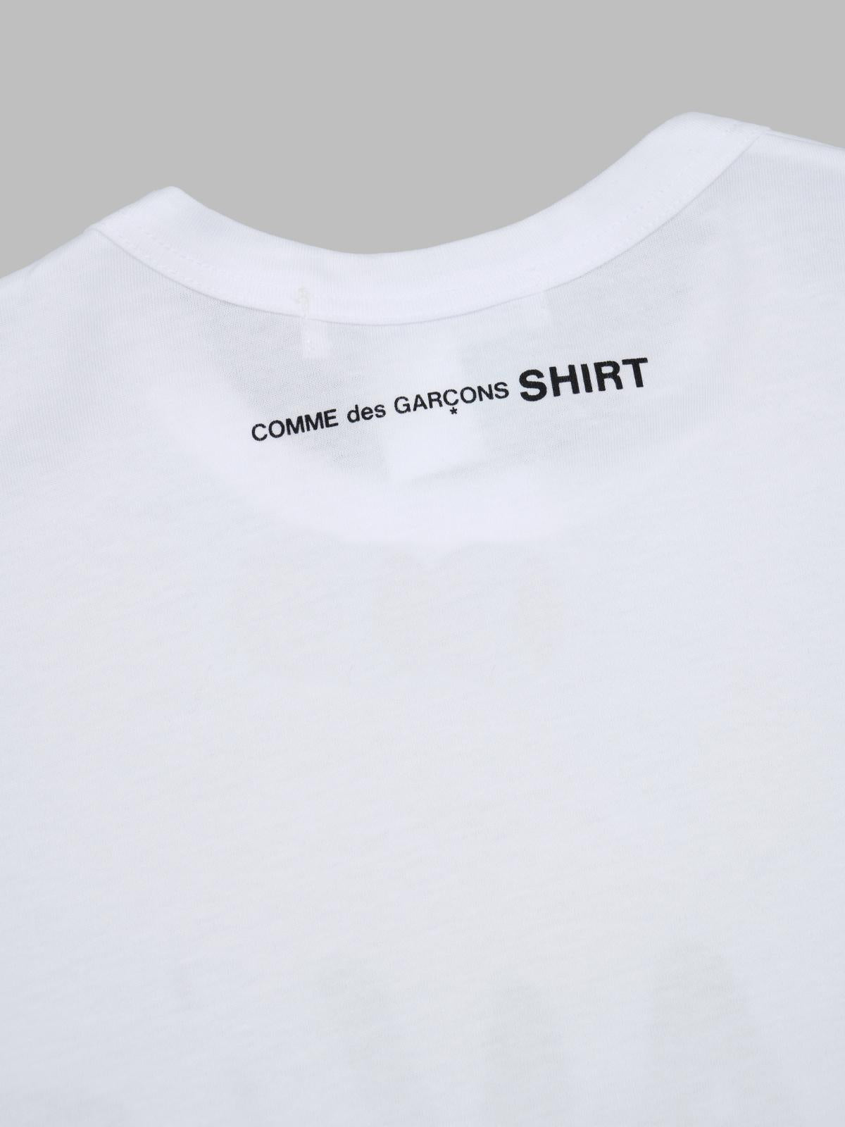  FQ-T040-S26- WHT COMME DES GARÇONS SHIRT 