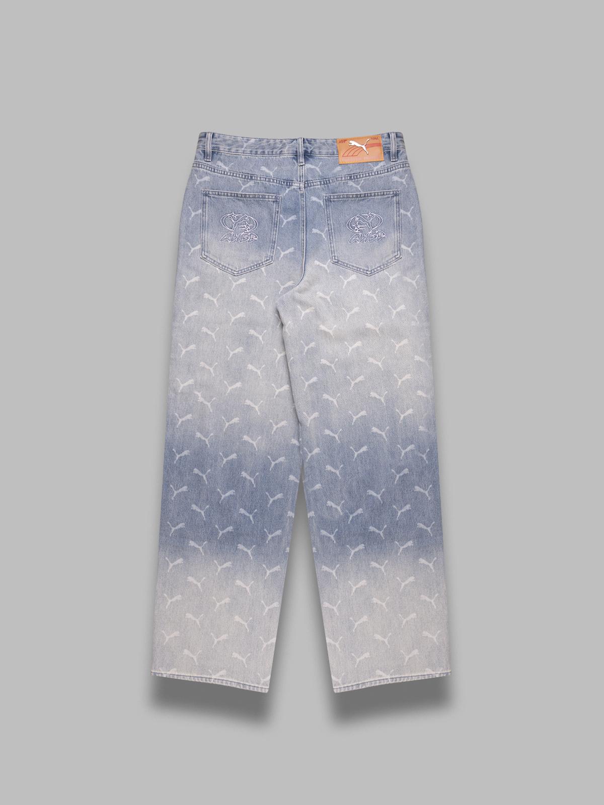 puma x asap rocky laser monogram denim 633428- 01 PUMA 