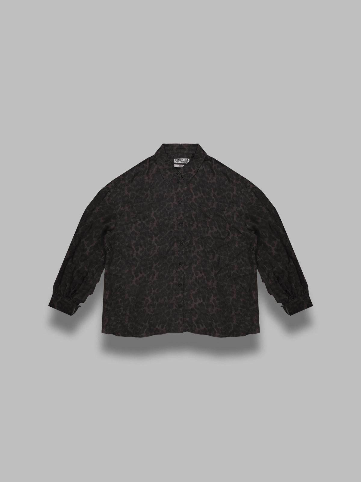 ilorin oversized ruffle shirt ILORIN- I2DK ESSENTIEL ANTWERP 