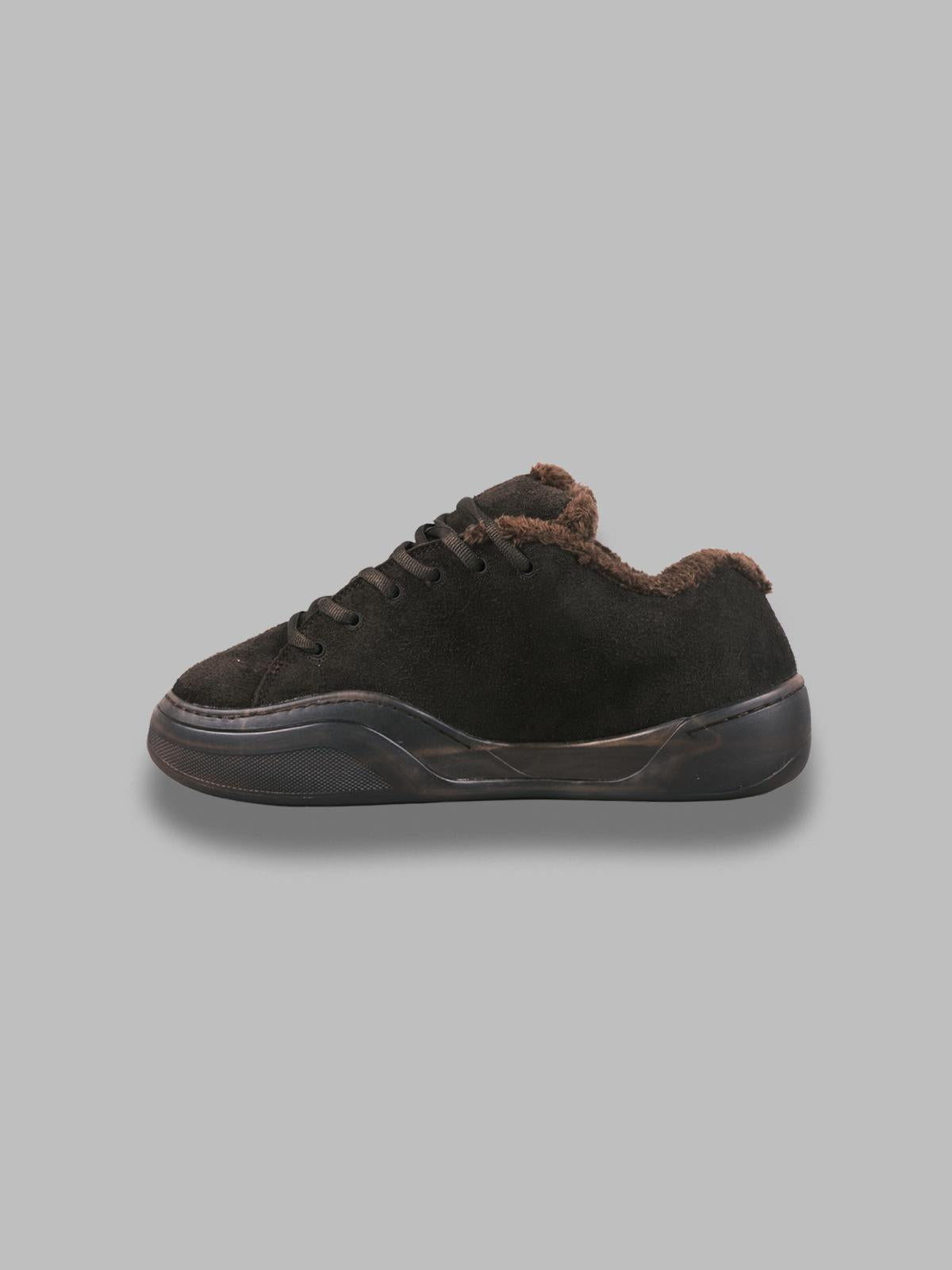 suede vamp sneakers ERL11SH02- MUD ERL 