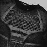 active crewneck 260U223- BK MISBHV 