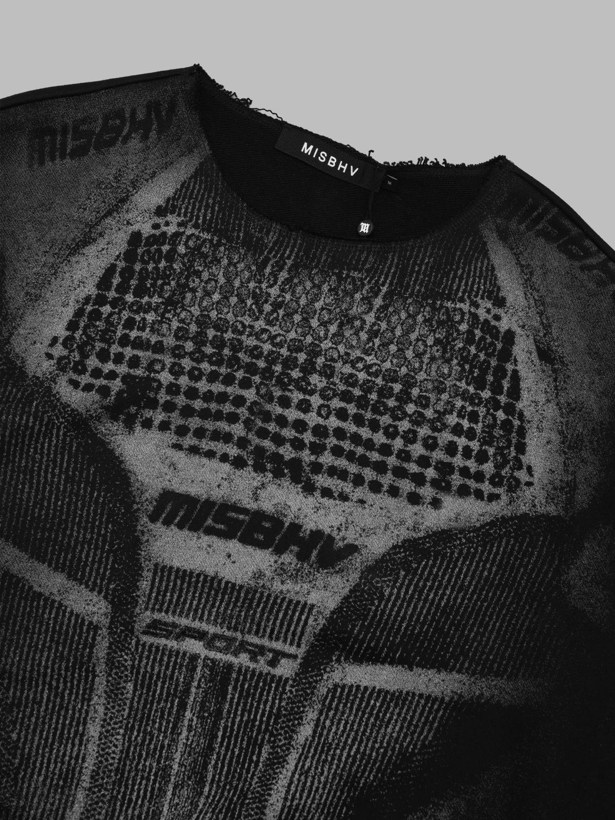 active crewneck 260U223- BK MISBHV 