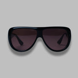 gambia sunglasses - black acetate, tobacco lens - made in japan PT-6502- BK PORT TANGER 