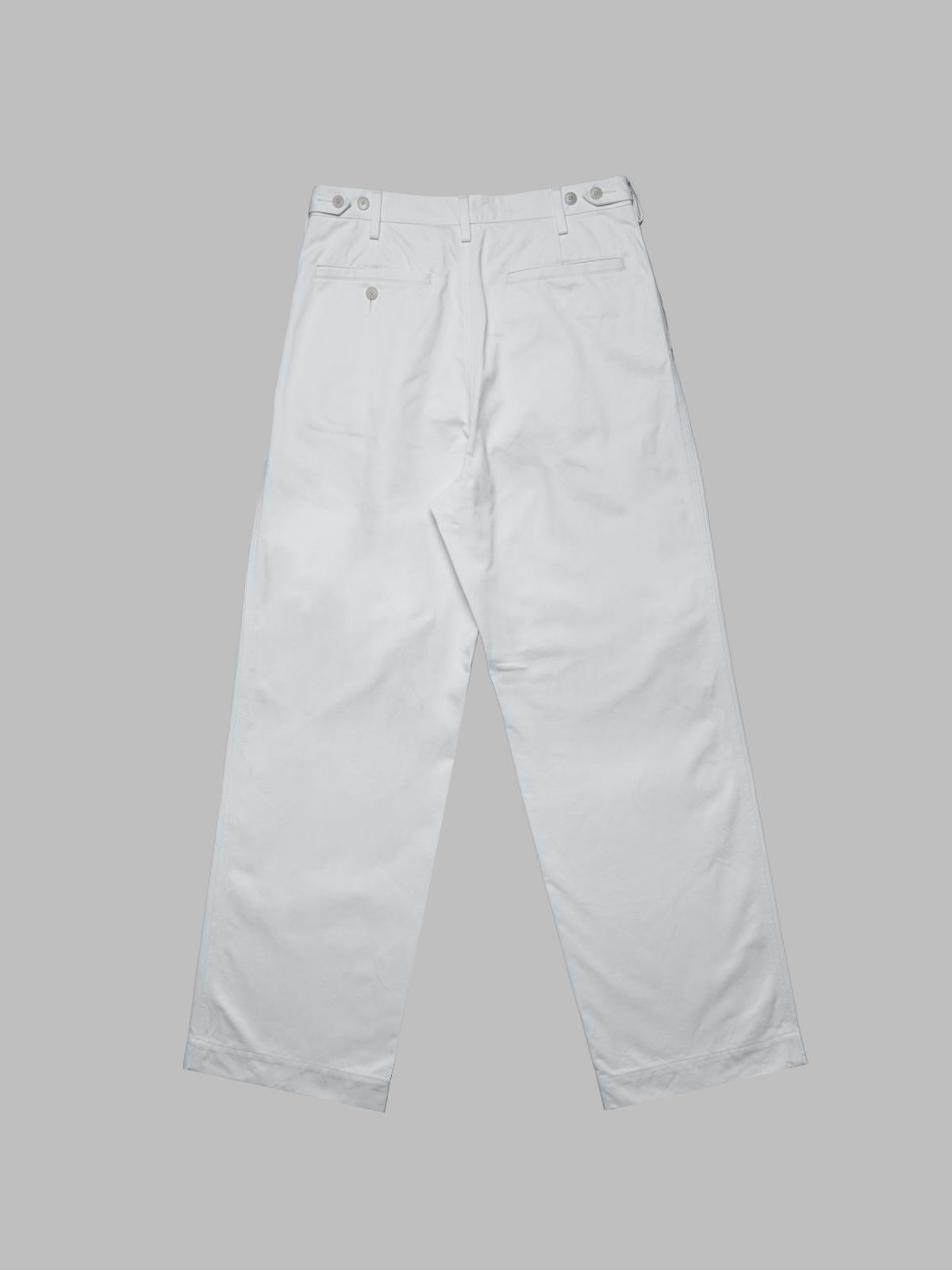finx chino one-tuck pants A25SP02FC- IVY AURALEE 