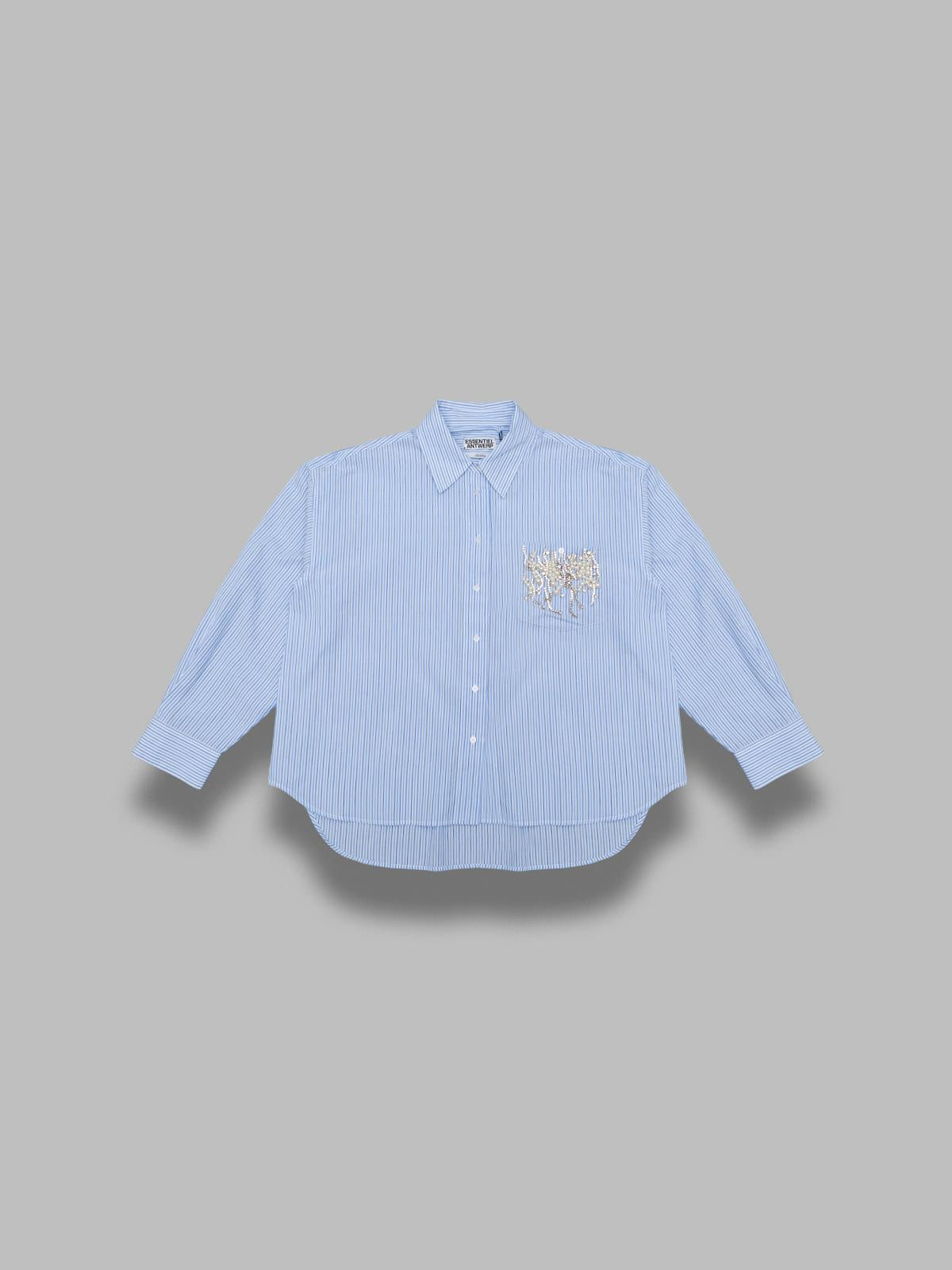 jommeke embellished shirt JOMMEKE- J1OW ESSENTIEL ANTWERP 