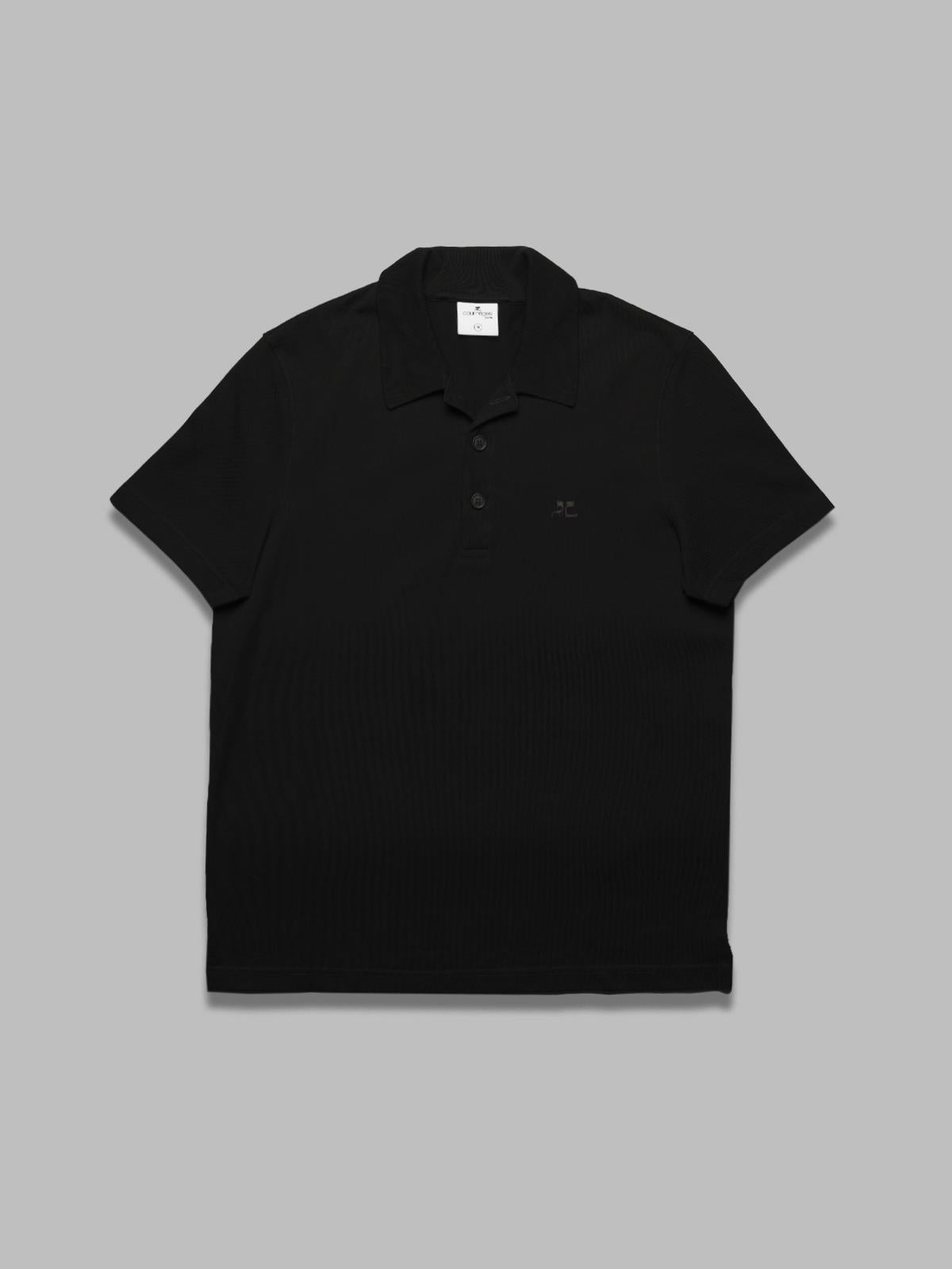 ac cotton piquè polo 125JPO036JS0193 9999 COURRÈGES 