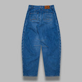 light blue denim baggy jeans WPA174ACDEN0002- BL05 MARINE SERRE 