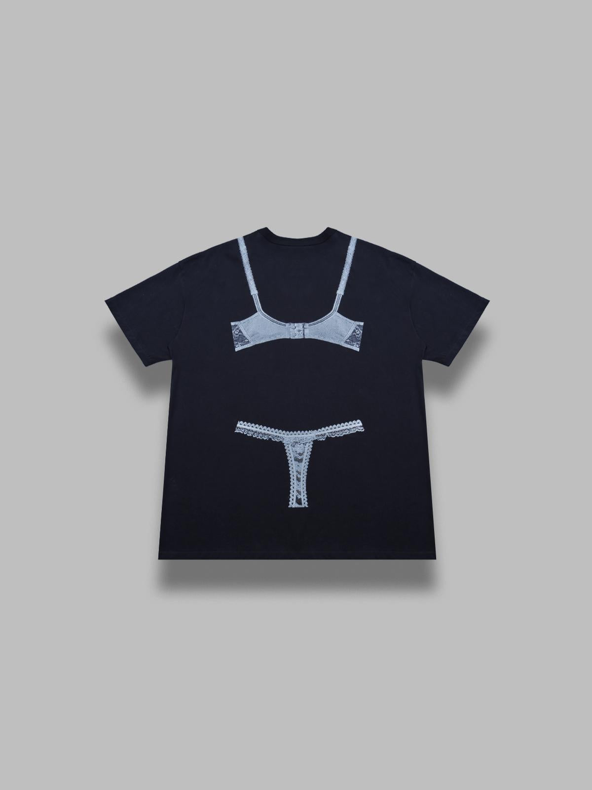 trompe l'oeil tall tee VAQ11T019- WB VAQUERA 