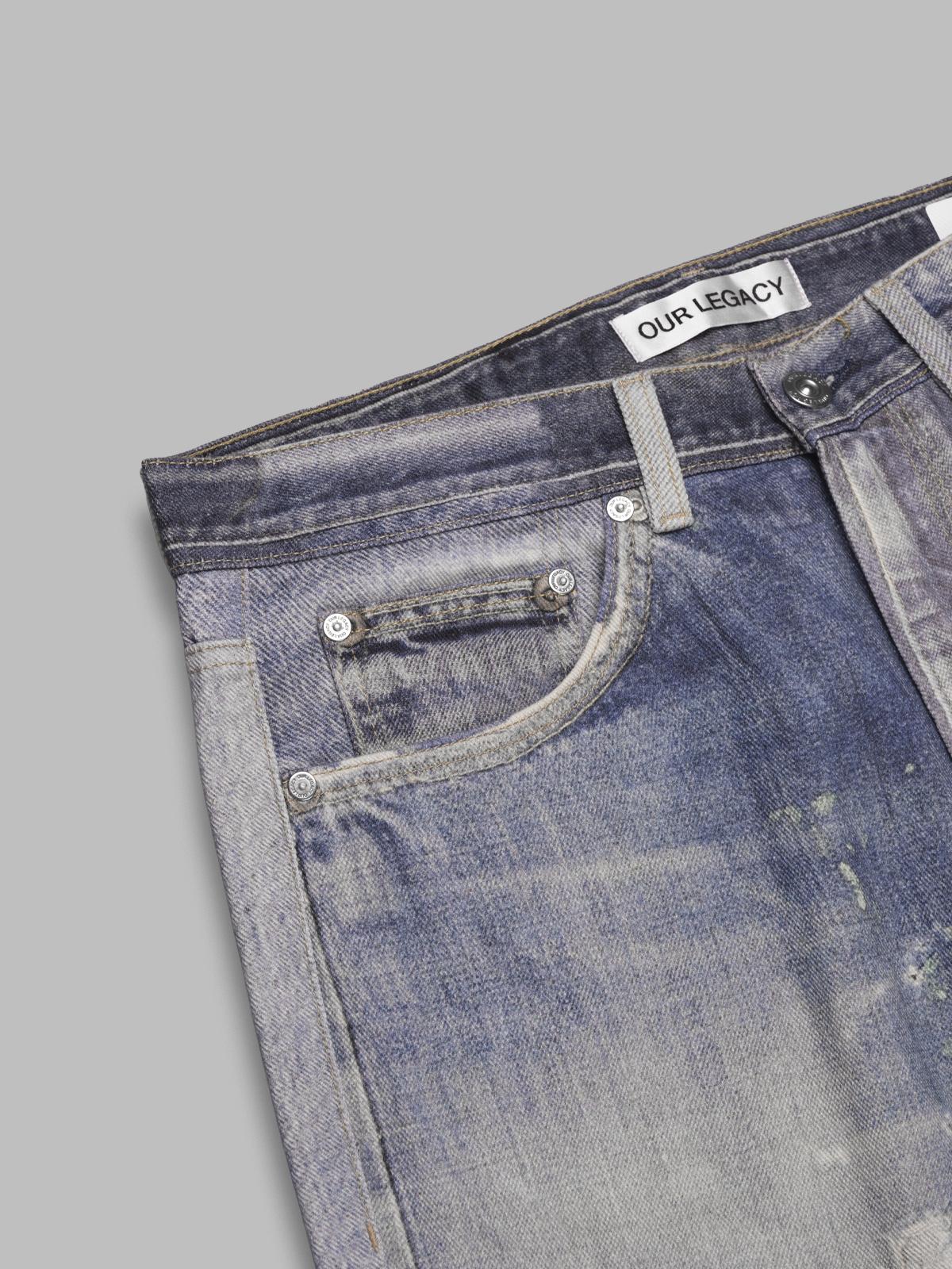 digital denim print M4205TDD- DP OUR LEGACY 