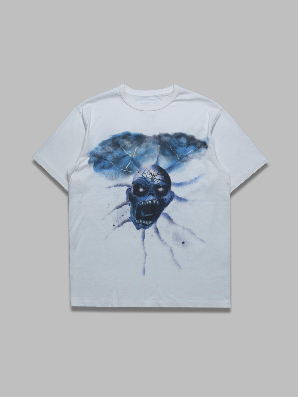 skull t-shirt ERL10T011- WHT ERL 