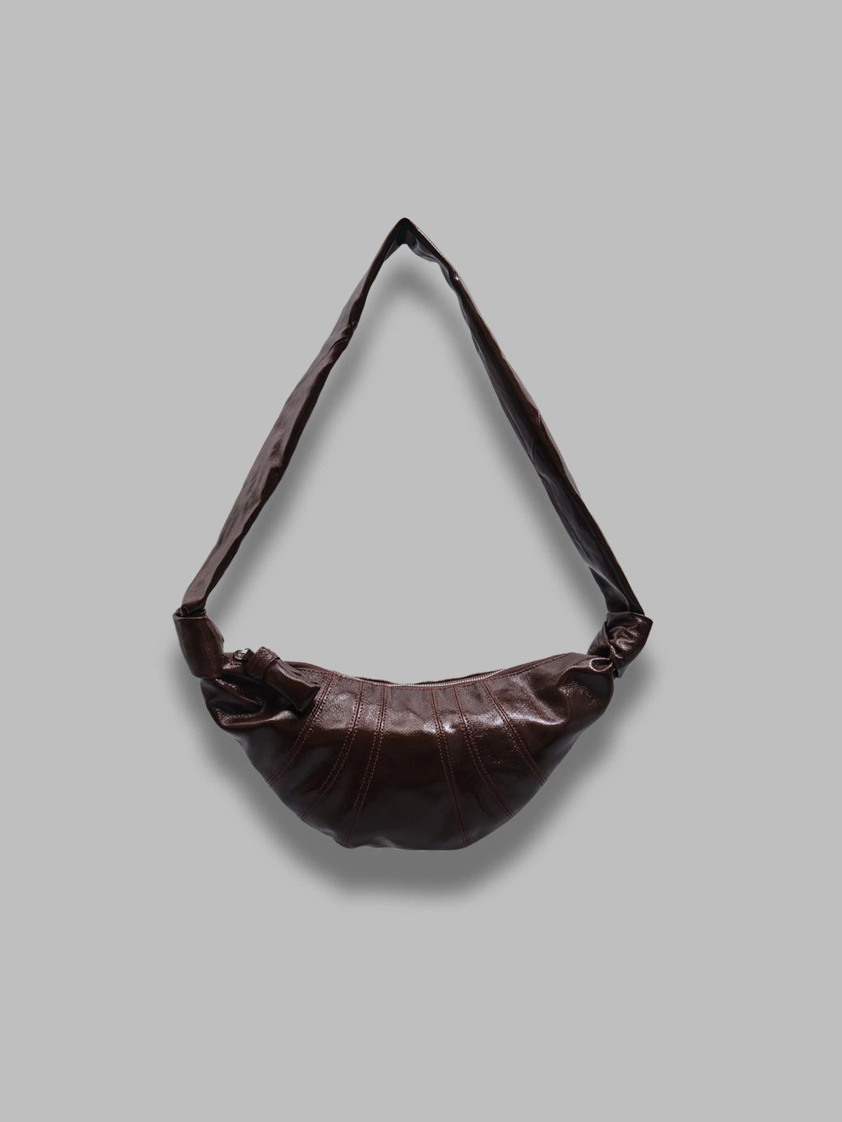 small croissant bag BG0003 LF1329- BR401 LEMAIRE 