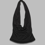 cowl neck top 250W147 BK MISBHV 