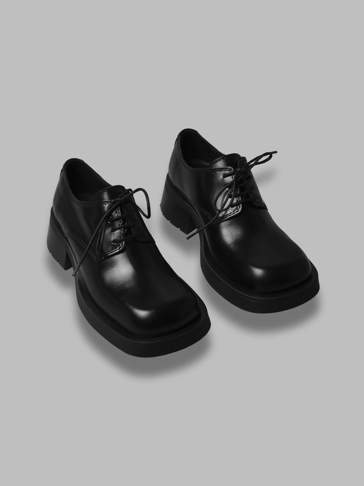 althea black brogues E8_3760- BK MIISTA 