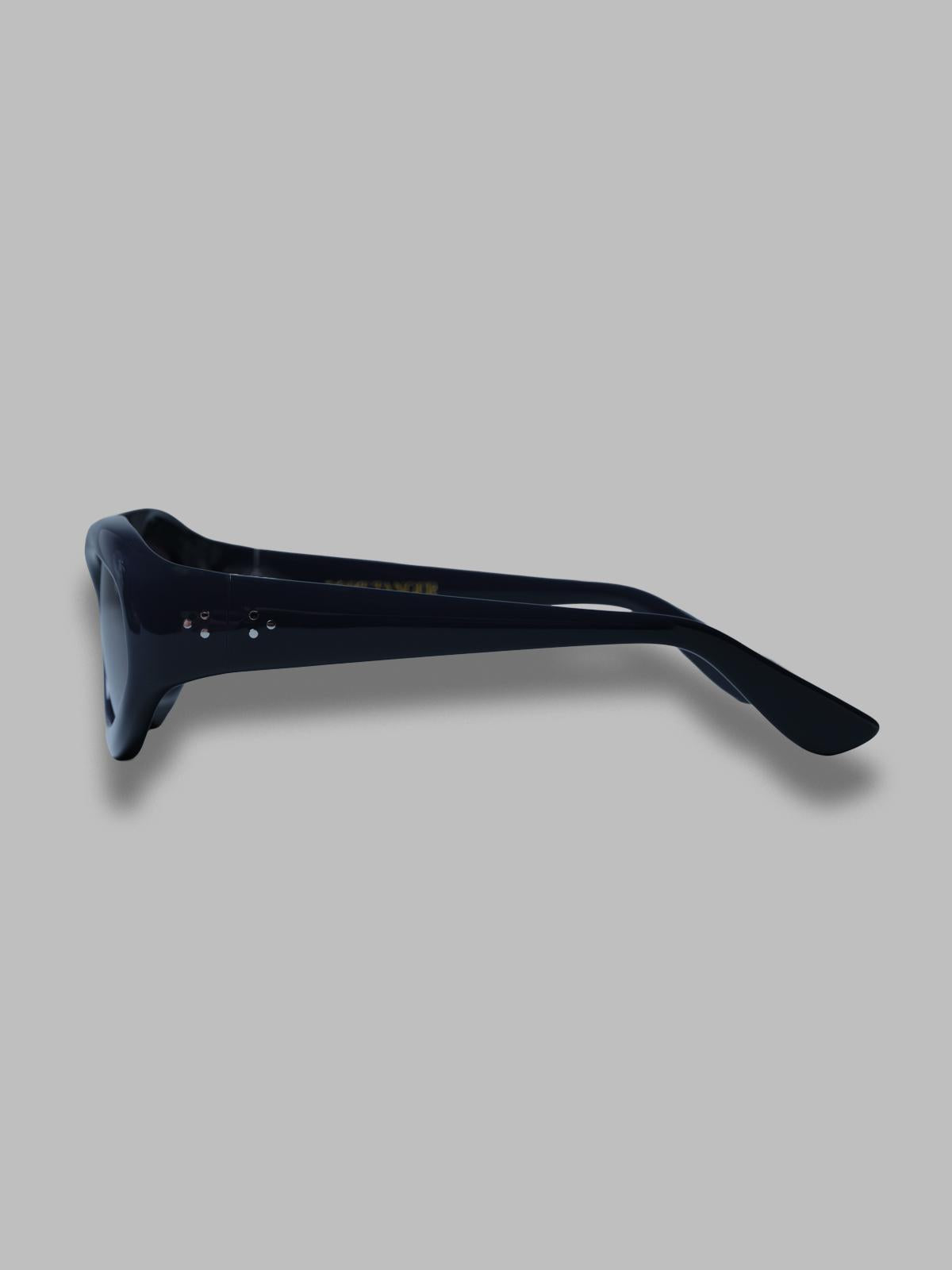 irfan sunglasses - mediterranee acetate, black lens - made in japan PT-5805- BL PORT TANGER 