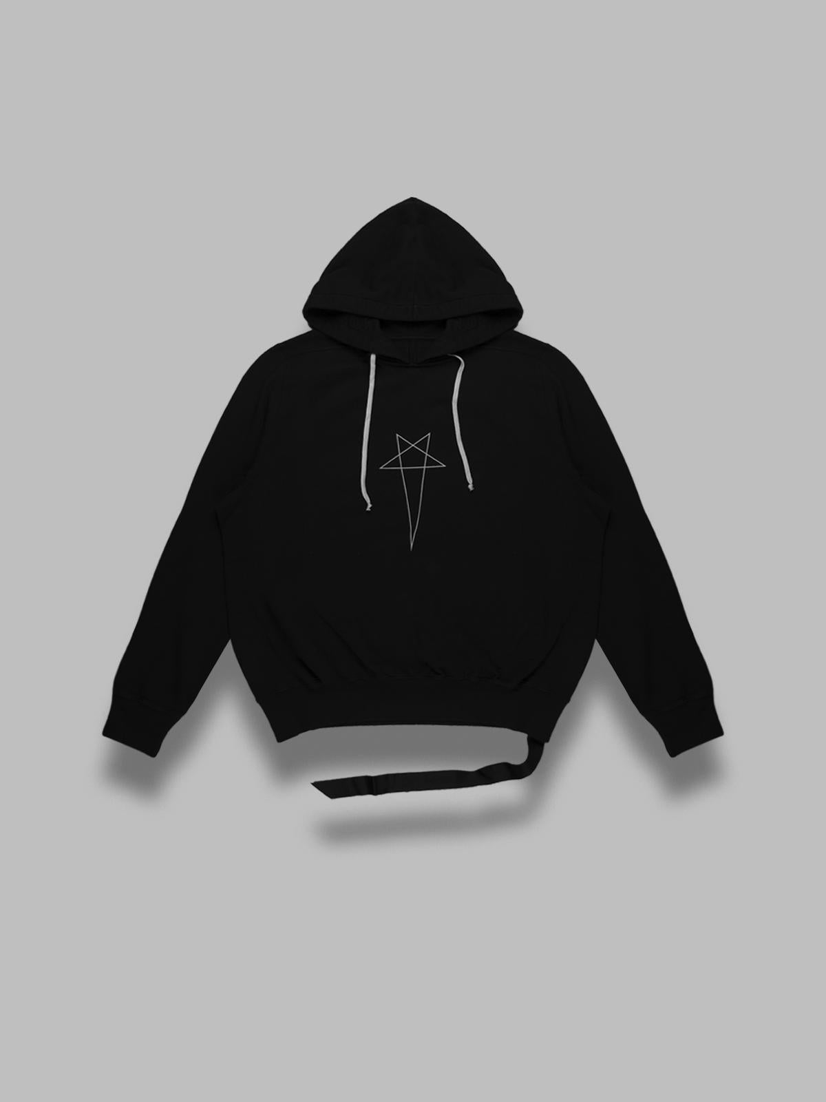 oversized hoodie DU02E7262- FEP3P-0908 RICK OWENS DRKSHDW 