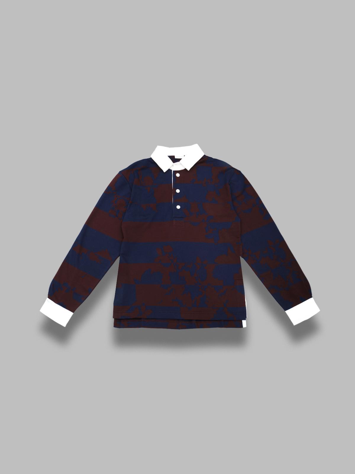 hucho longsleeve polo 021163-3345- 358 DRIES VAN NOTEN 