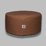 canvas pouf 100% cotton 'dearborn' canvas, 386 g/m² hamilton brown I034757- HZ CARHARTT WIP 