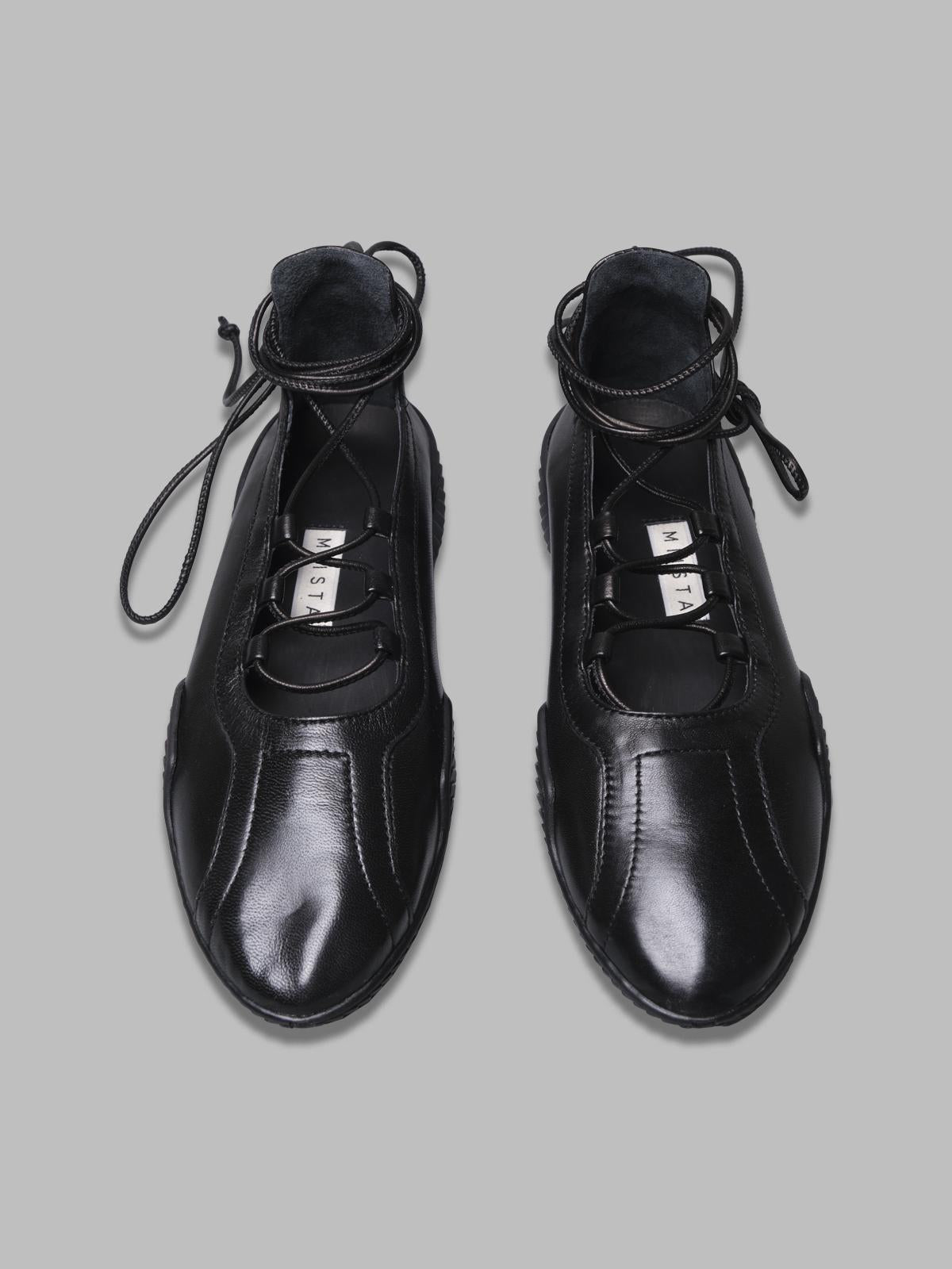 averie black lace brogues MI-5572- BK MIISTA 
