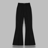paula high waist flared pants 10910916- 100017 GESTUZ 