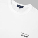 men's t-shirt HQ-T101-S26- WHT COMME DES GARÇONS HOMME 
