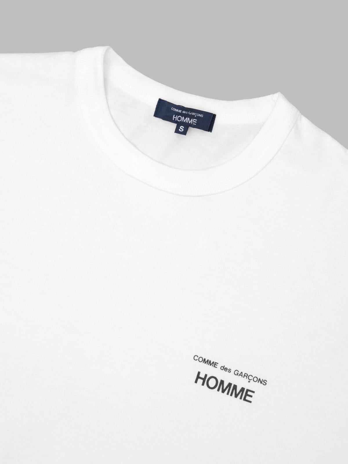 men's t-shirt HQ-T101-S26- WHT COMME DES GARÇONS HOMME 