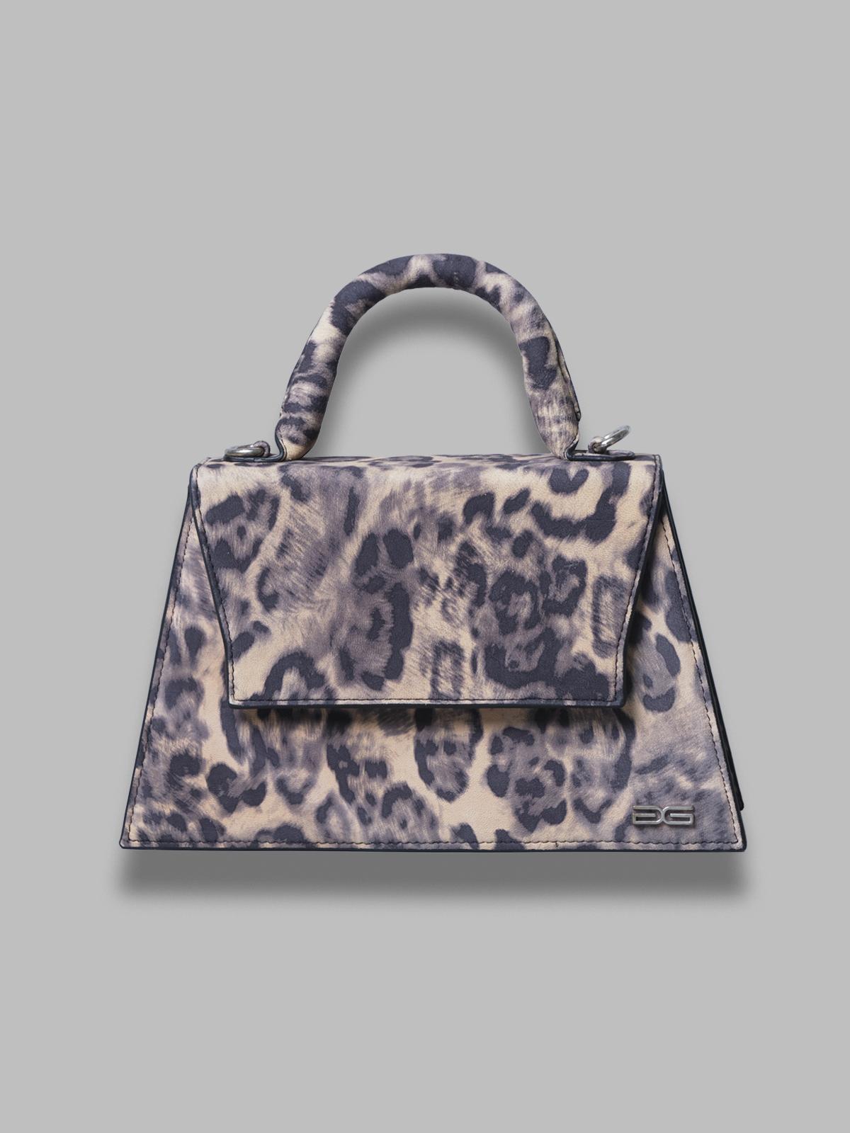 gz harvey p bag - leopard print leather 10909933- MC GESTUZ 