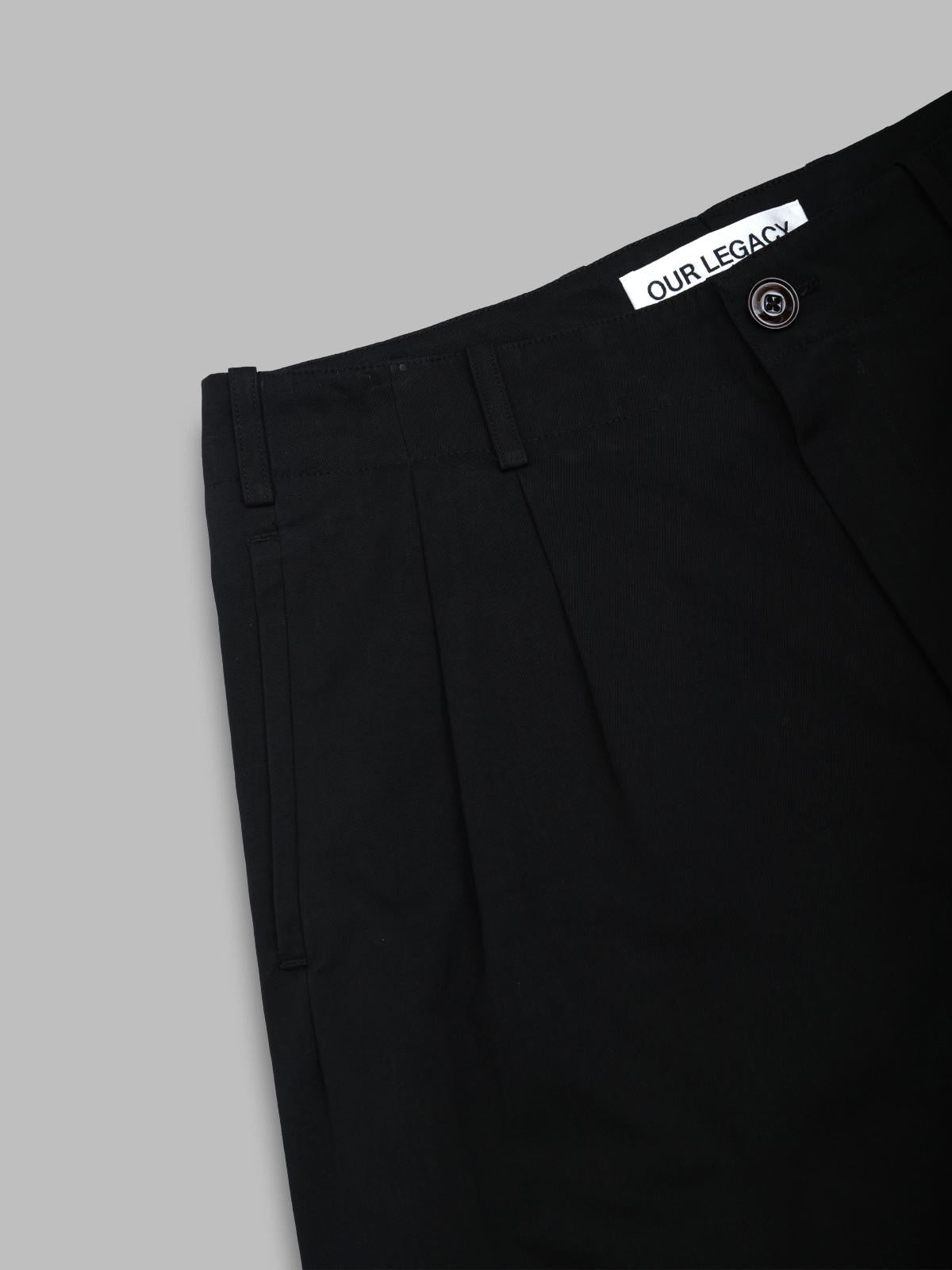 ponte shorts M2264PSB- BK OUR LEGACY 