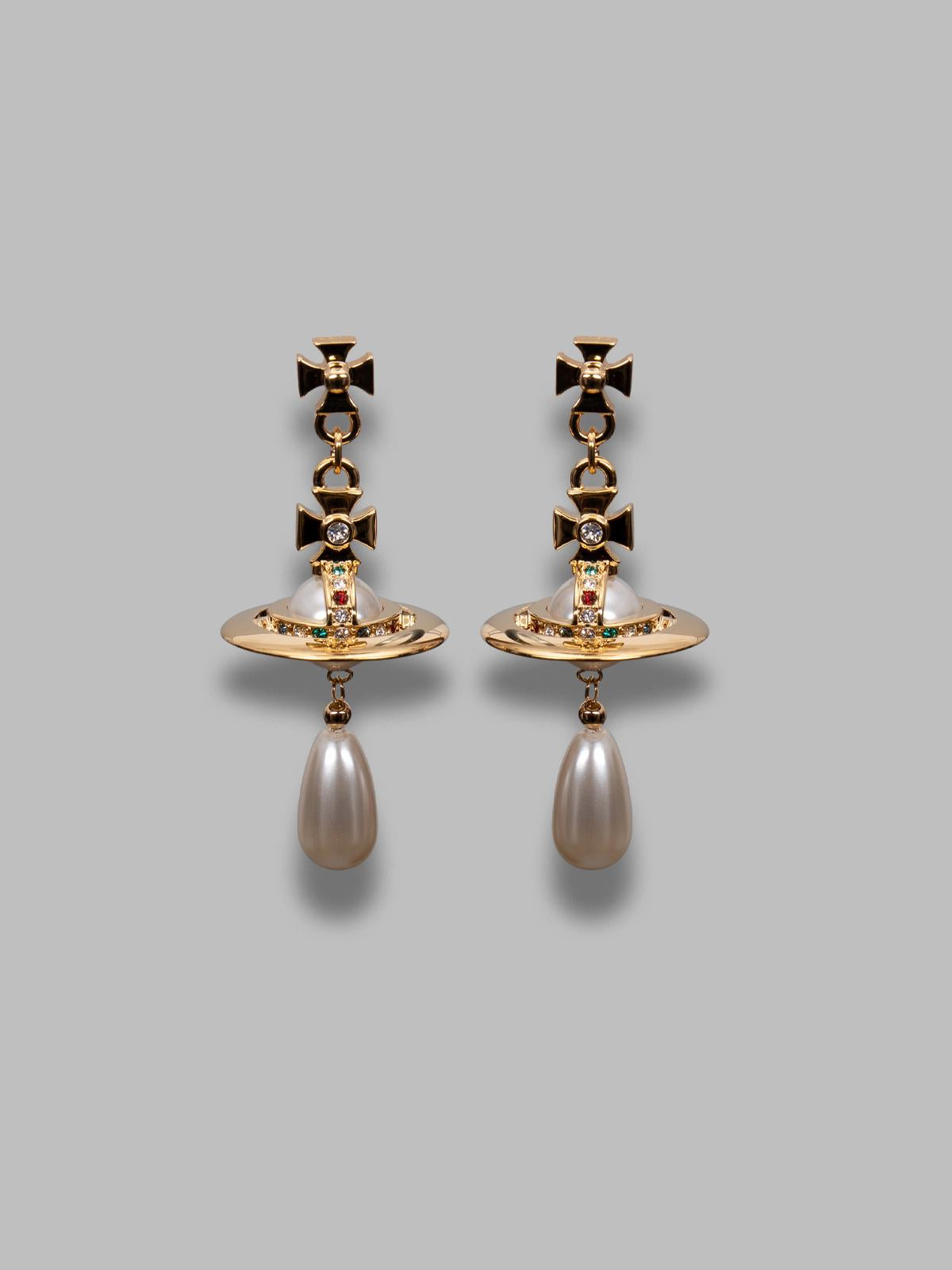 pearl drop earrings 62020034-02R118-CN- R118 VIVIENNE WESTWOOD 