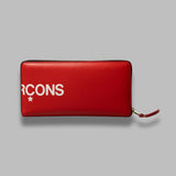 huge logo wallet SA0110HL RD COMME DES GARÇONS WALLET 