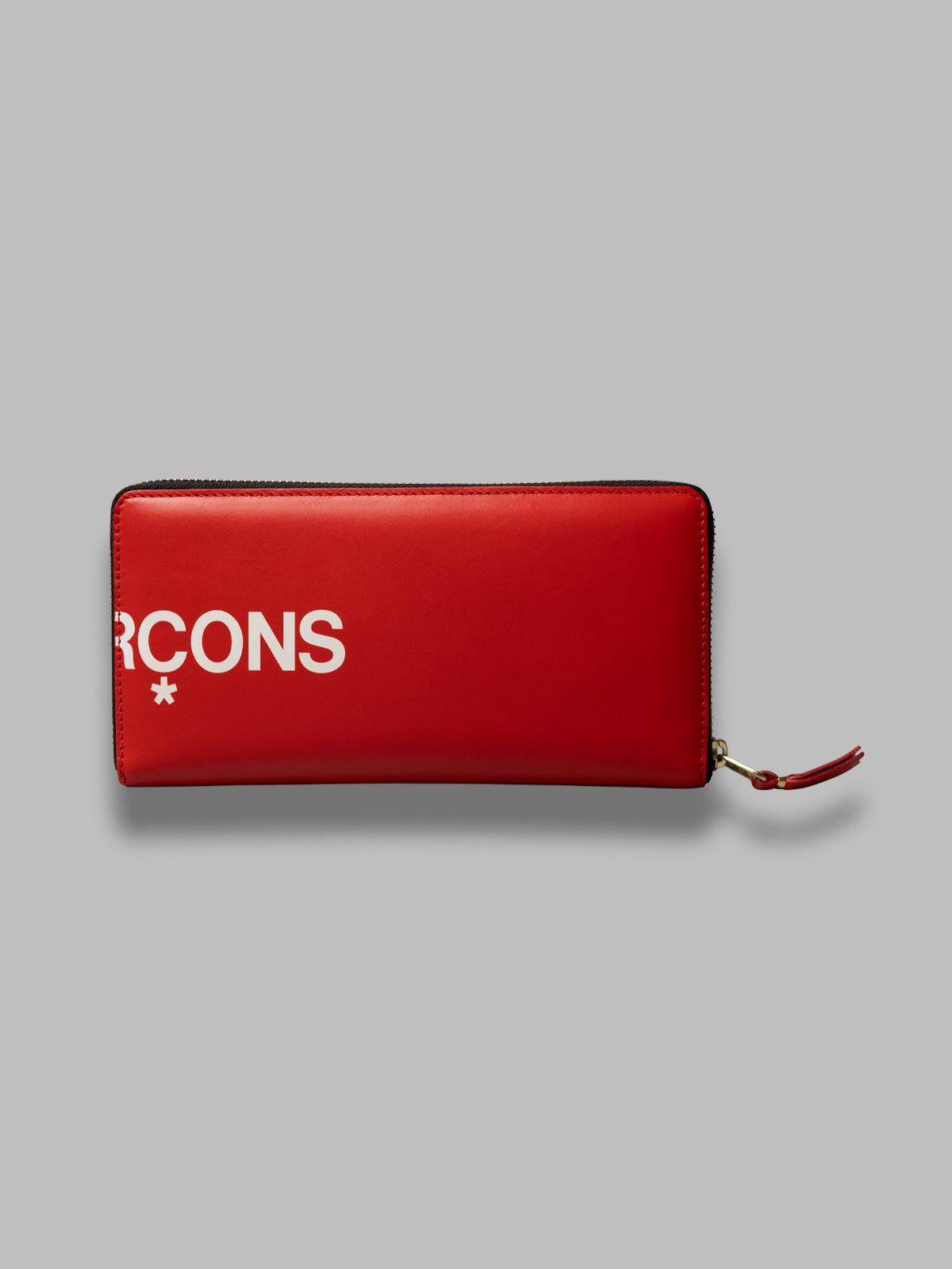 huge logo wallet SA0110HL RD COMME DES GARÇONS WALLET 