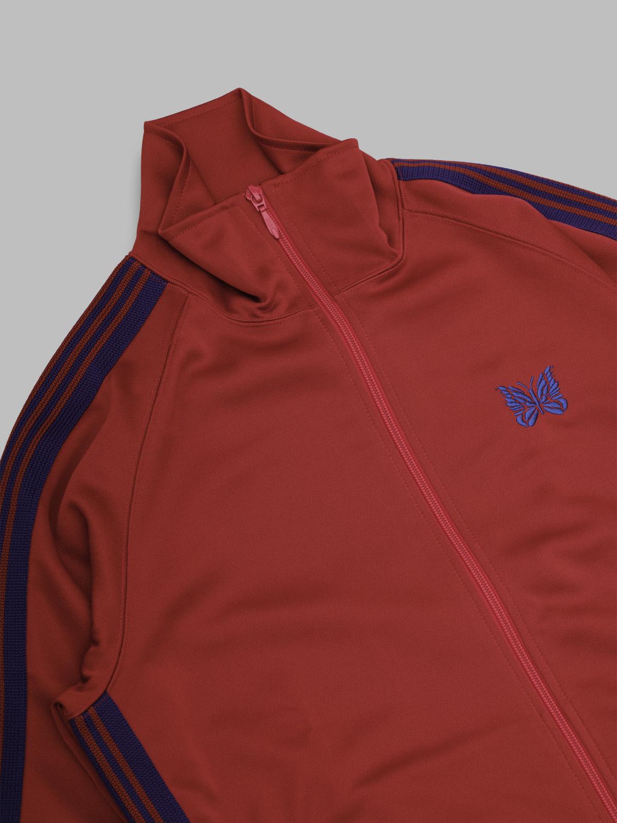 track jacket - poly smooth RW314- RD NEEDLES 