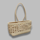 biscuit shoulder bag 25SB06006102- WHT OSOI 