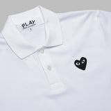 black emblem woven t-shirt