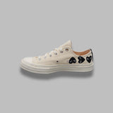 Converse Big Heart Chuck Taylor 70 Low Top A08150C- WH COMME DES GARÇONS PLAY 
