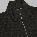 shrunken fullzip polo M4256SBS- BRW OUR LEGACY 