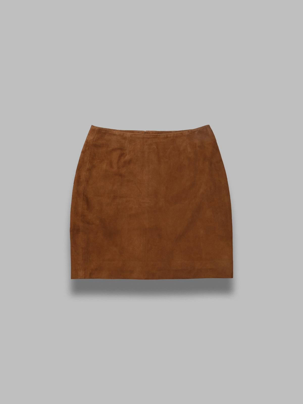 suede mini skirt 115592249-BCR2099- 249 ROTATE 