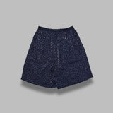 string cowboy h.d. short - rayon leopard jacquard SX276- NYBK NEEDLES 