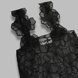 iris dress S52ED17- BLACK OPÉRASPORT 