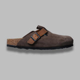 boston concrete gray, suede leather/oiled - calz. s 1029193 CG BIRKENSTOCK 